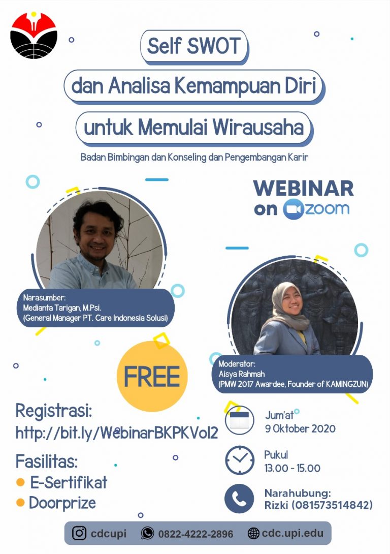 WEBINAR – Badan Bimbingan dan Konseling dan Pengembangan Karir