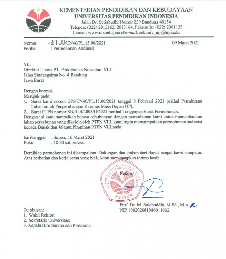 UPI Mempersiapkan Lahan Baru Dalam Rangka Pengembangan Kampus Masa Depan UPI