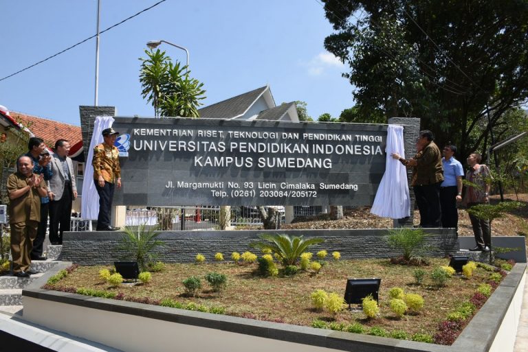 Universitas Pendidikan Indonesia akan Membangun Kampus UPI di Cimalaka Sumedang