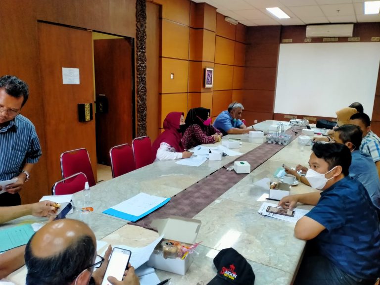 Undangan Rapat Penjelasan Surat Pertanggungjawaban dan COA Kegiatan Biro Sarana dan Prasarana