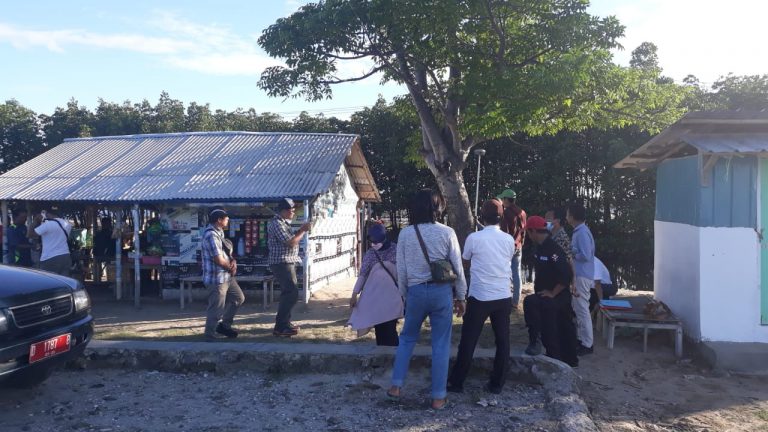 Pengukuran Kembali Tanah UPI kampus Serang di desa Lontar