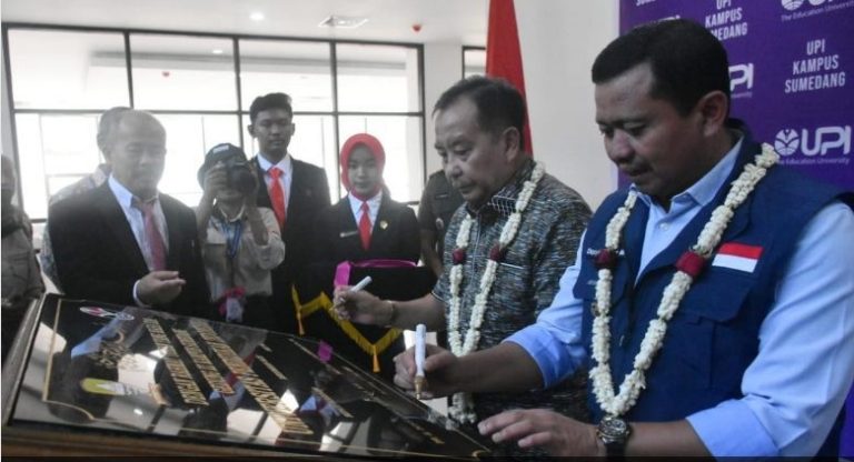 Gedung Baru UPI Kampus Sumedang Diresmikan Bupati: Menjadi Kampus Paling Modern